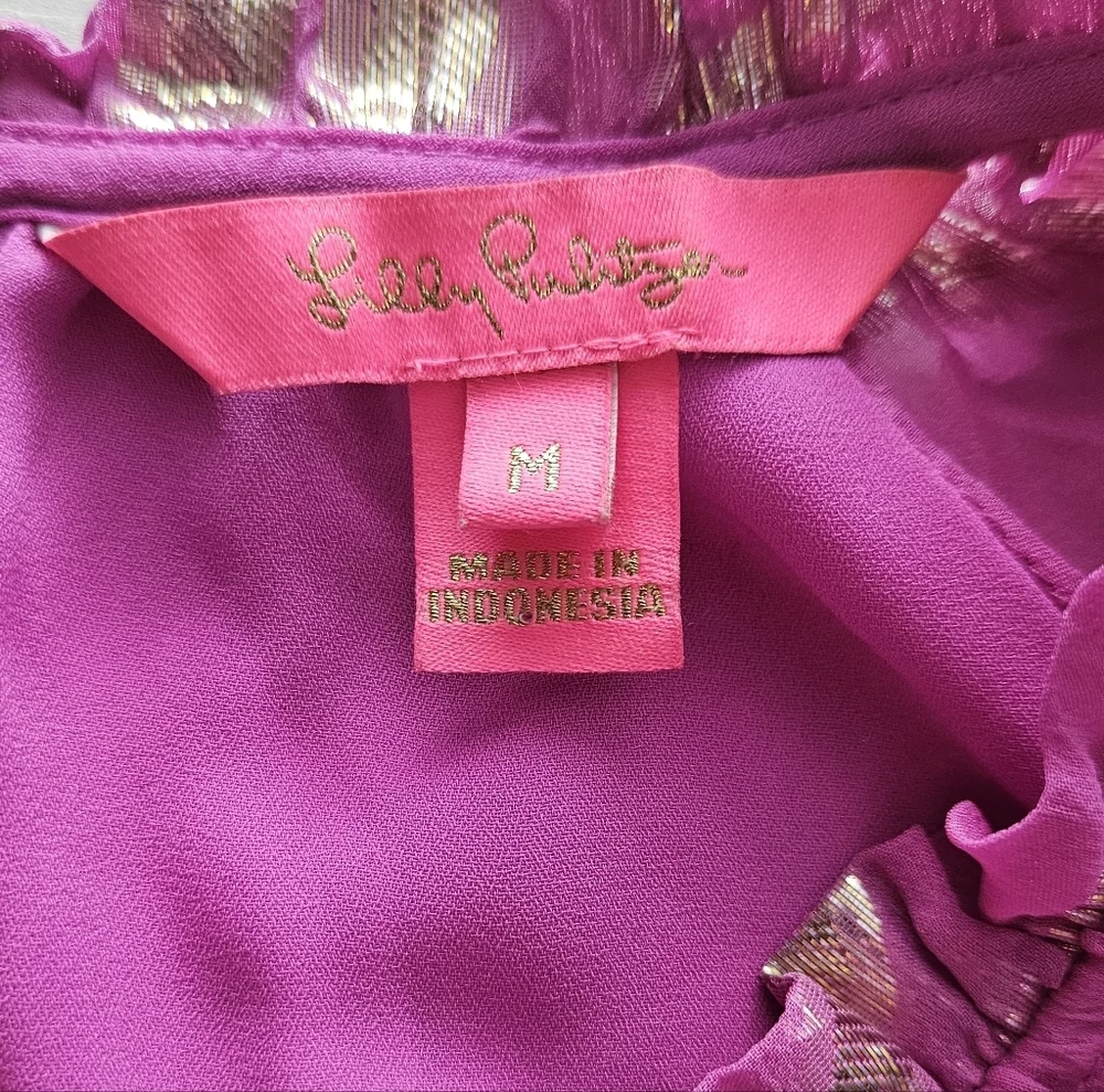 Lilly Pulitzer minor metallic